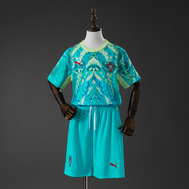 Portugal 2026 GK-Green Kids Kit Jersey Size 16-28 | album | kang.x.yupoo.com | Supplier Product Catalog