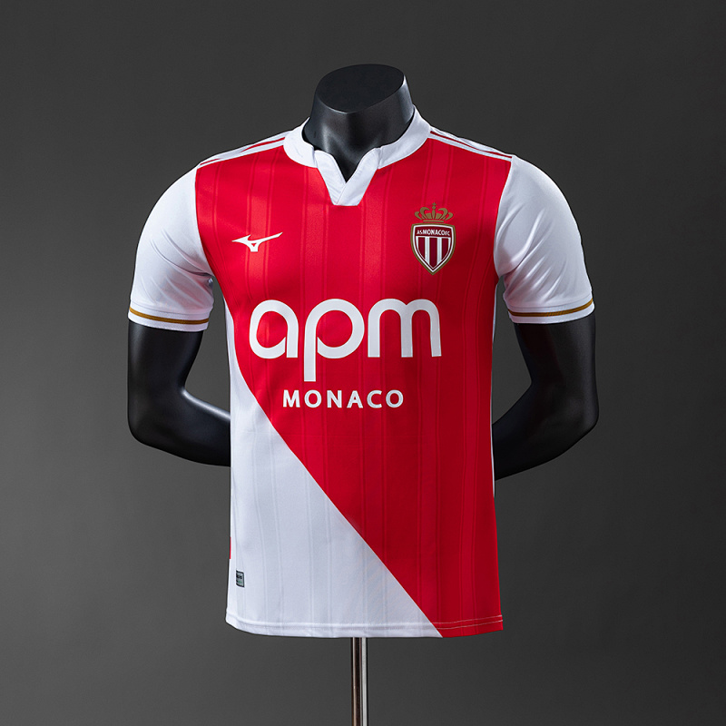 Monaco 25/26 Player Version Home Jersey S-3XL