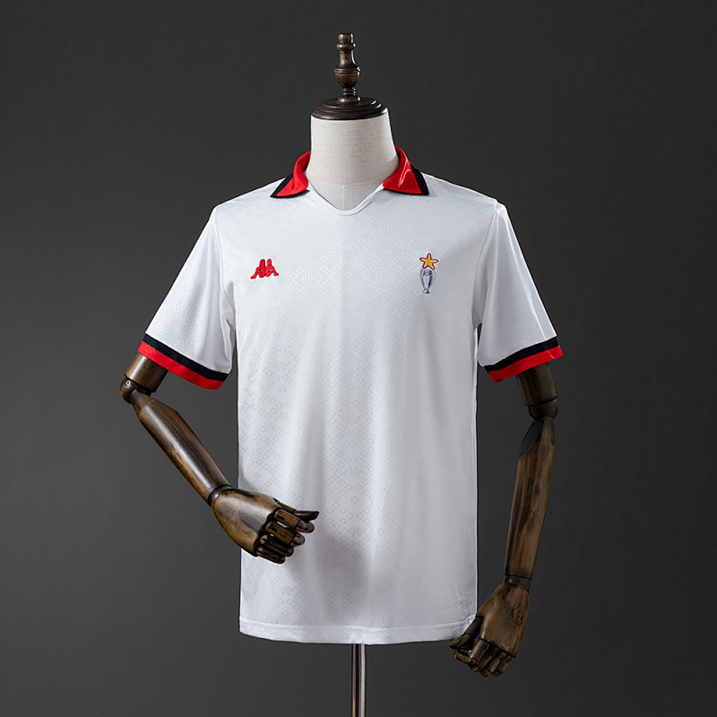 AC MILAN 89/90 away Retro Jersey S-XXL