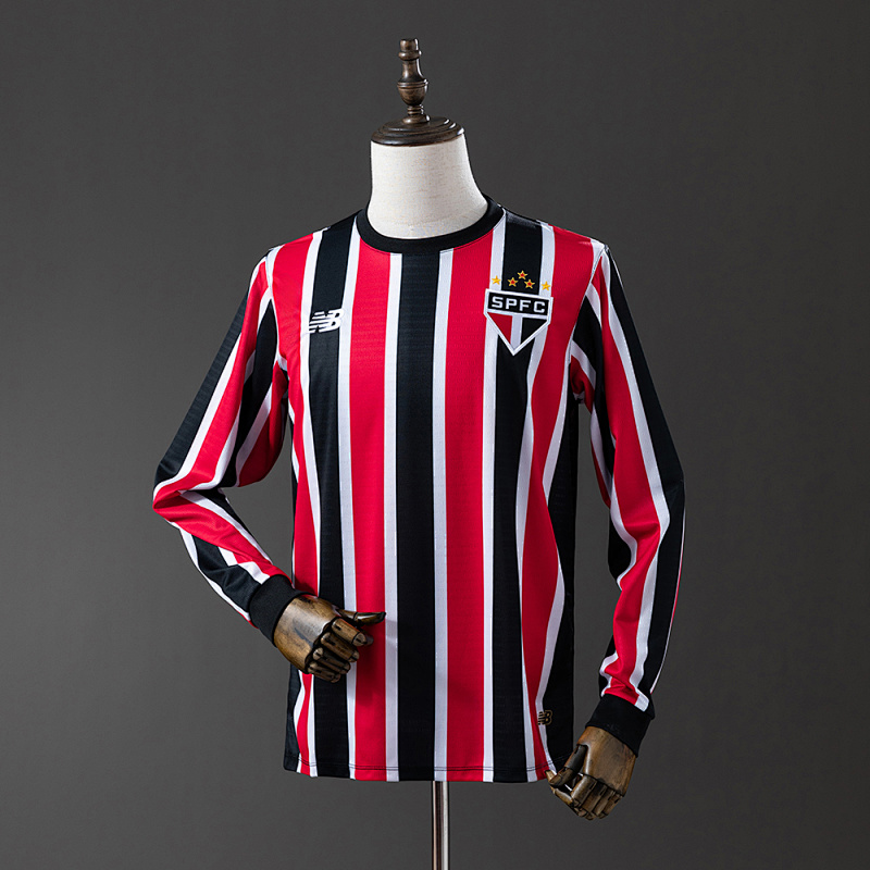 24/25 Long Sleeve Sao Paulo Away S-4XL