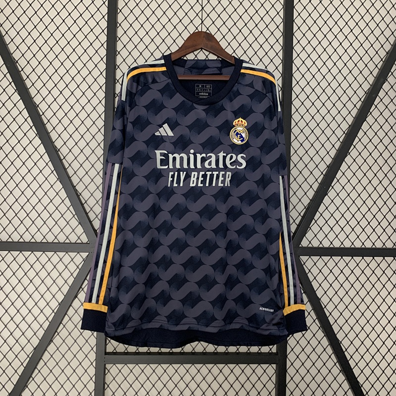 23/24 Long sleeve Real Madrid away S-3XL