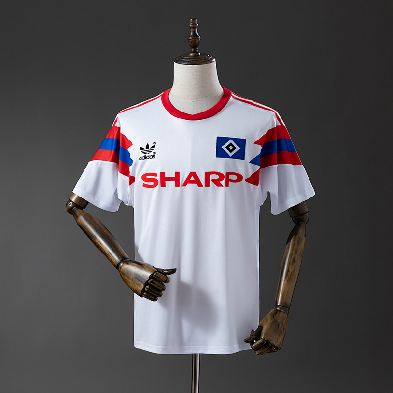 Hamburger 90/91 Home Retro Jersey S-XXL