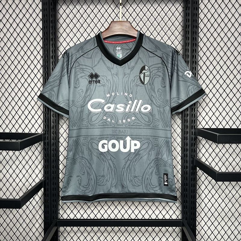 SSC Bari 2024/25 Grey Jersey S-XXL
