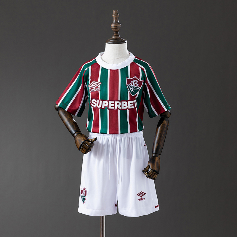 Fluminense 25/26 Home kids kit Jersey SIZE16-28