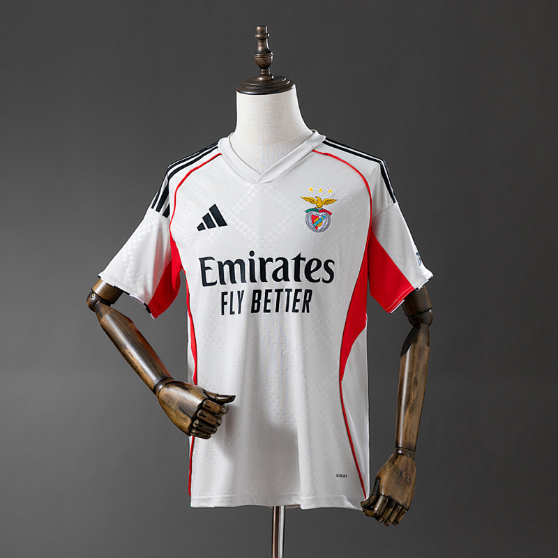 Benfica 25/26 Beige Away Jersey S-4XL