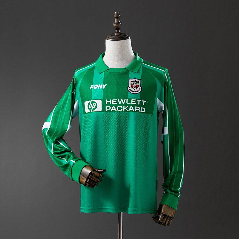 Tottenham Hotspur 97/99 Goalkeeper Long Sleeve Retro Jersey S-XXL