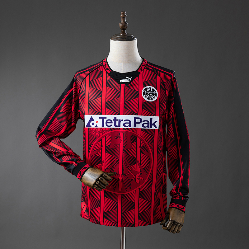 Frankfurt 95/96 Home Long-Sleeve Retro Jersey S-XXL