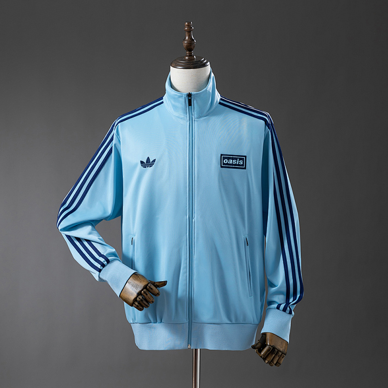 Oasis Flamingo Track Jacket - Lake Blue S-XXL