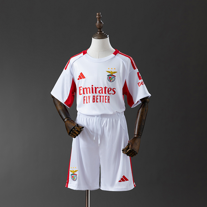 25/26 Kids Benfica Third away game Size: 16-28