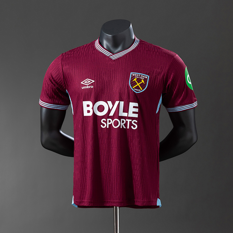 West Ham United 25/26 Player Version Home Jersey S-XXL