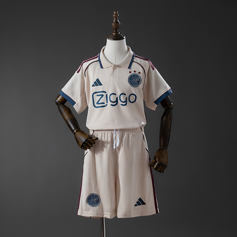Ajax 25/26 Third Away Kids Kit Jersey SIZE 16-28