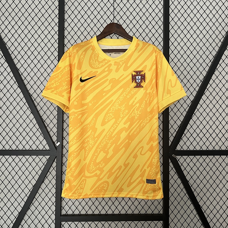 2024 Goalkeeper Portugal Yellow S-XXL