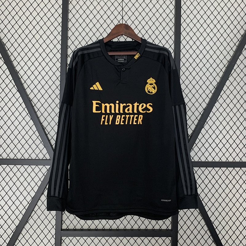 23/24 Long sleeve Real Madrid third away S-3XL