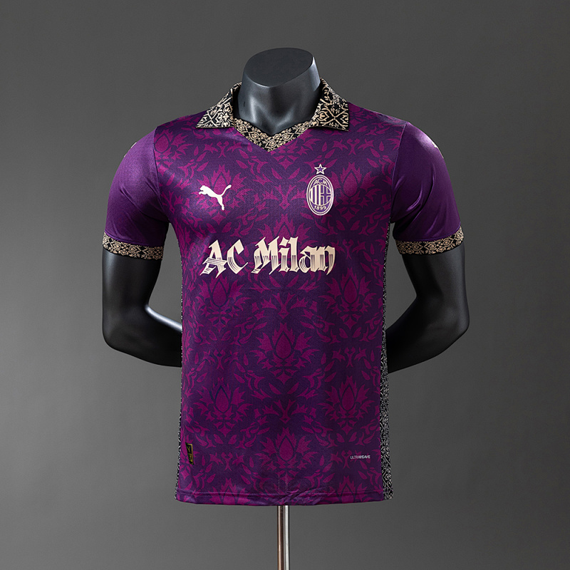 AC Milan 25/26 Player Version Special Edition - Purple Jersey S-XXL