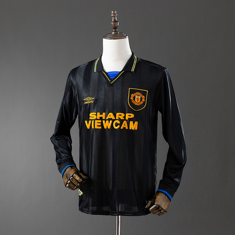 Retro long sleeve M-U 93/95 away S-XXL