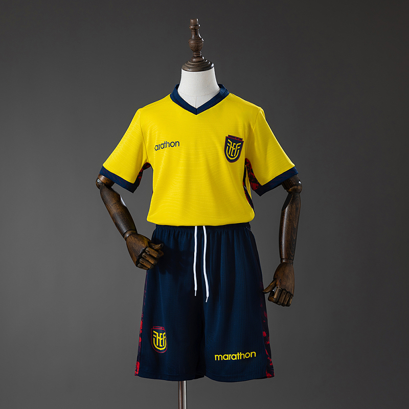 Ecuador 2026 Home Kids Kit Jersey SIZE 16-28
