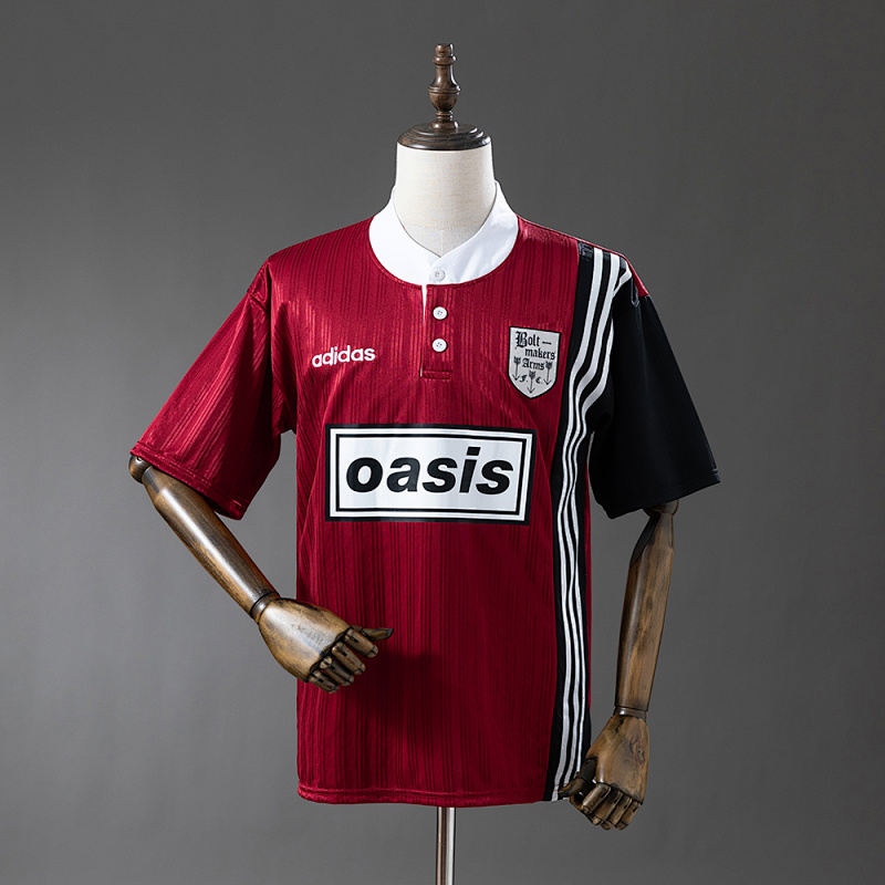 Oasis 1996 Retro - Red Jersey S-XXL