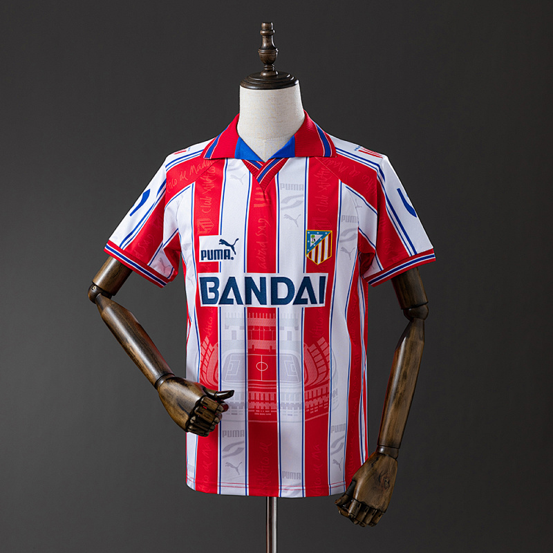Atletico Madrid 96/97 Home Retro Jersey S-XXL