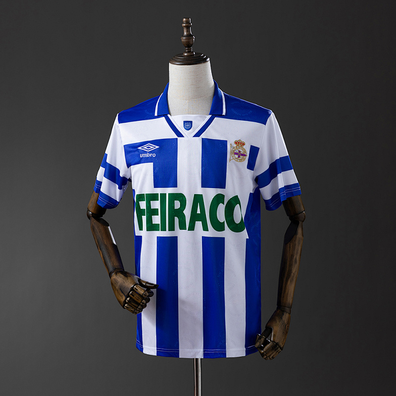 Deportivo La Coruna 94/95 Home Retro Jersey S-XXL