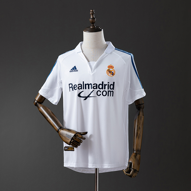 Retro Real Madrid 01/02 Home S-XXL