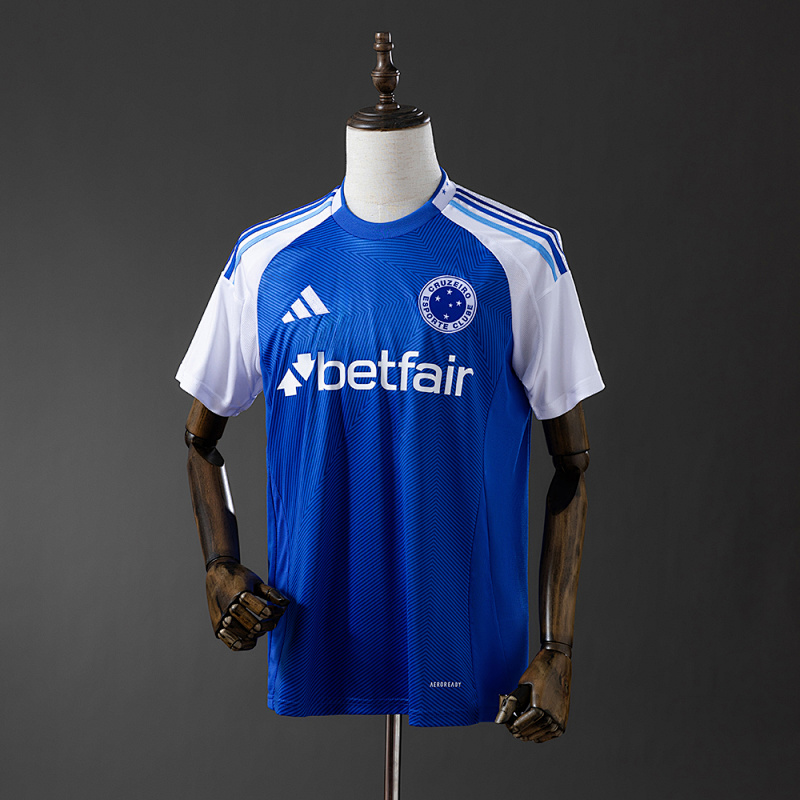 25/26 Cruzeiro Home All Sponsors S-4XL