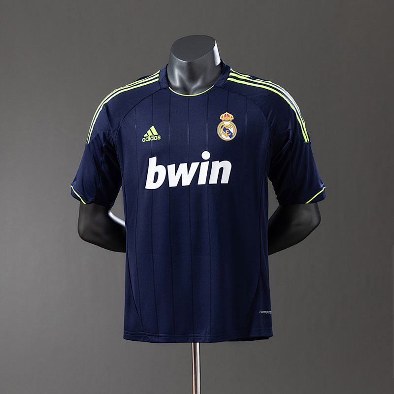 Real Madrid 12/13 Away Player Version Retro Jersey S-3XL