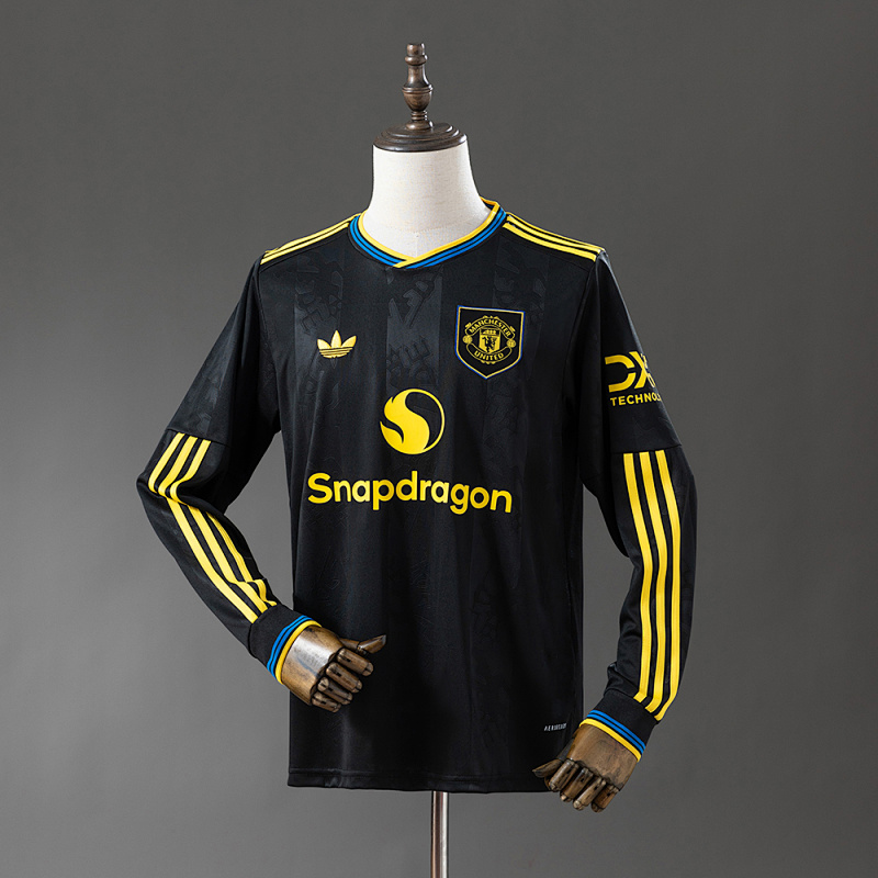Manchester United 25/26 Third Away Long Sleeve Jersey S-4XL