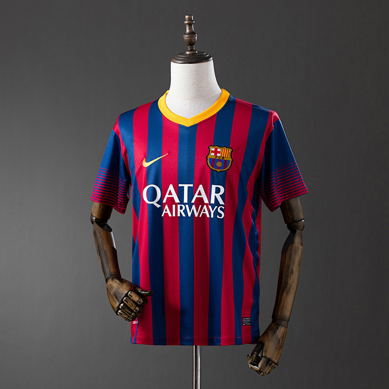 Barcelona 13/14 Home Retro Jersey S-XXL