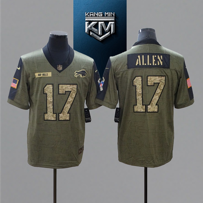 2021 New Tribute Camo Edition NFL Jersey S-XXXL