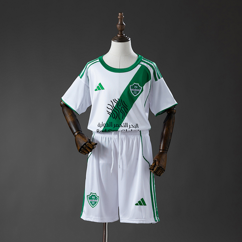 Al-Ahli Saudi 25/26 Away Kids Jersey SIZE:16-28