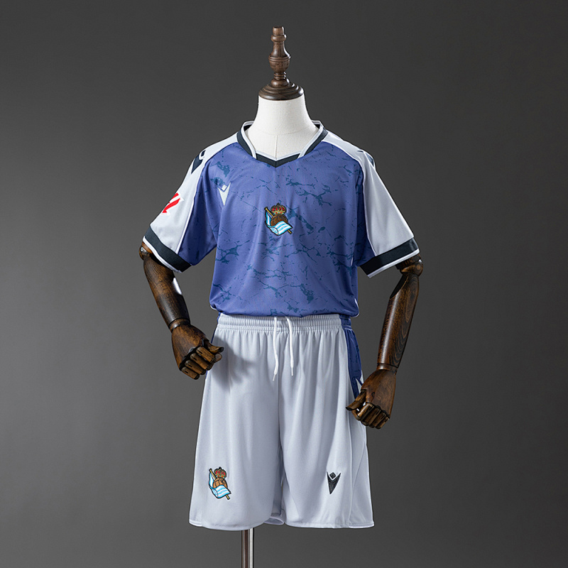 Real Sociedad 25/26 Away Game Kids Size: 16-28