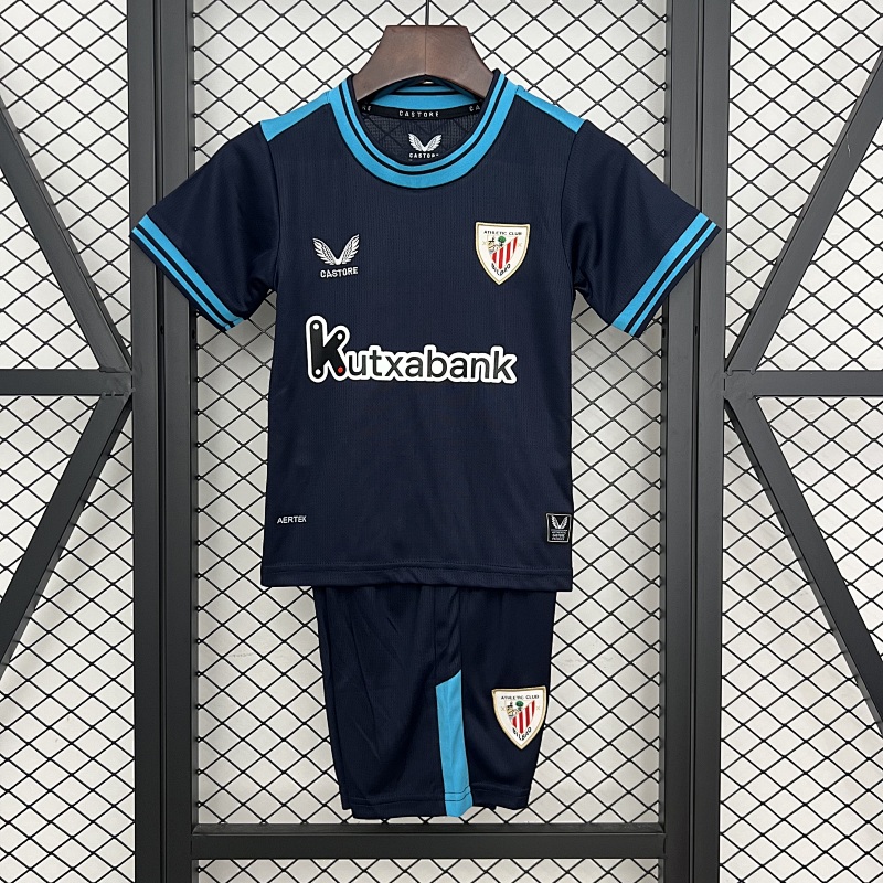 25/26 Kids Athletic Bilbao Away Size: 16-28