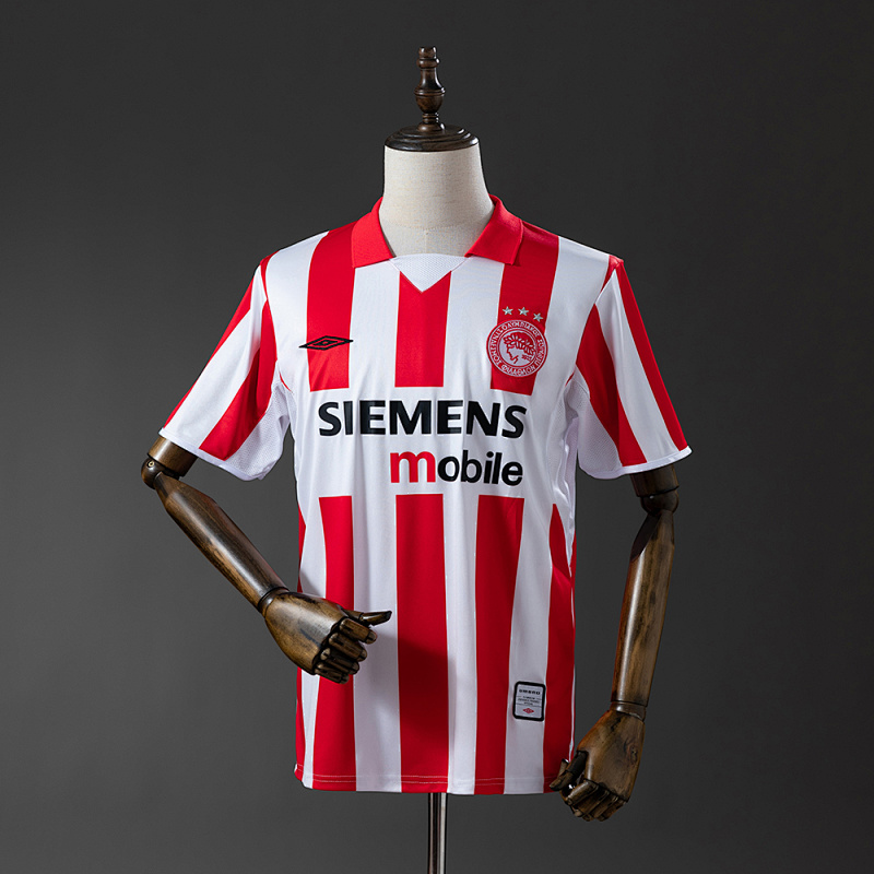 Olympiacos 04/05 Home Retro Jersey S-XXL