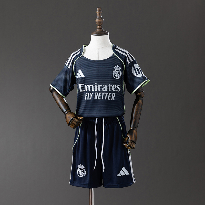 Real Madrid 2/526 Away kids kit Jersey SIZE 16-28