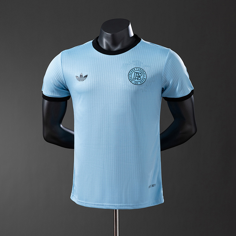 Germany 125th Anniversary Edition Blue Player Version Jersey S-4XL