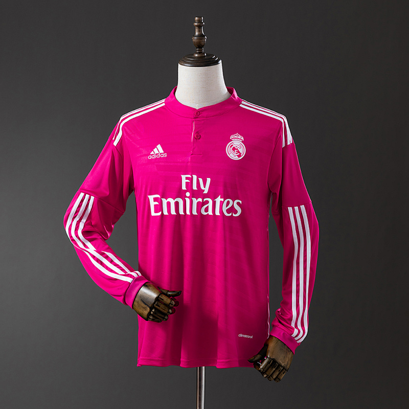Real Madrid 14/15 Away Long Sleeve Retro Jersey S-XXL