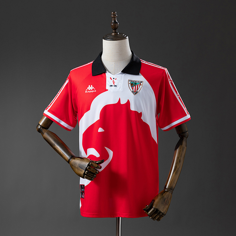 Retro 97/98 Athletic Bilbao home S-XXL