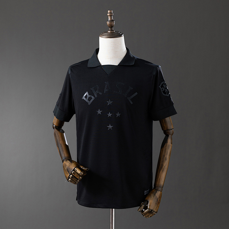 Brazil 13/14 Black - Retro Jersey S-XXL