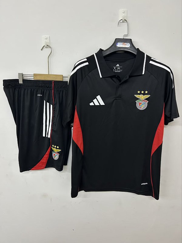 25/26 POLO Benfica training suit black S-3XL