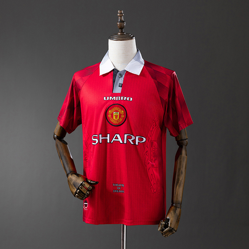 M-U 1996/97 Home Retro Jersey S-XXL