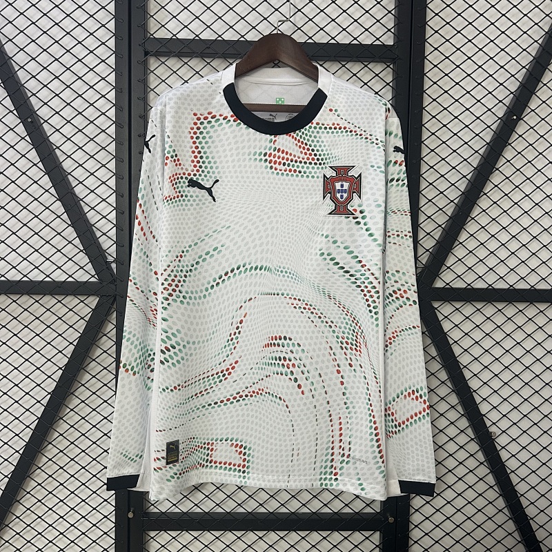 2025 Long sleeve Portugal Away S-XXL