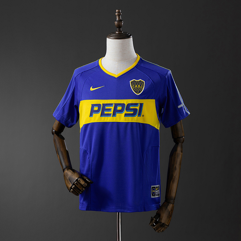 Retro Boca Juniors 03/04 home S-XXL