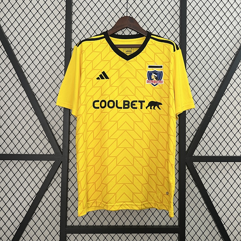 24/25 colo colo goalkeeper yellow S-3XL