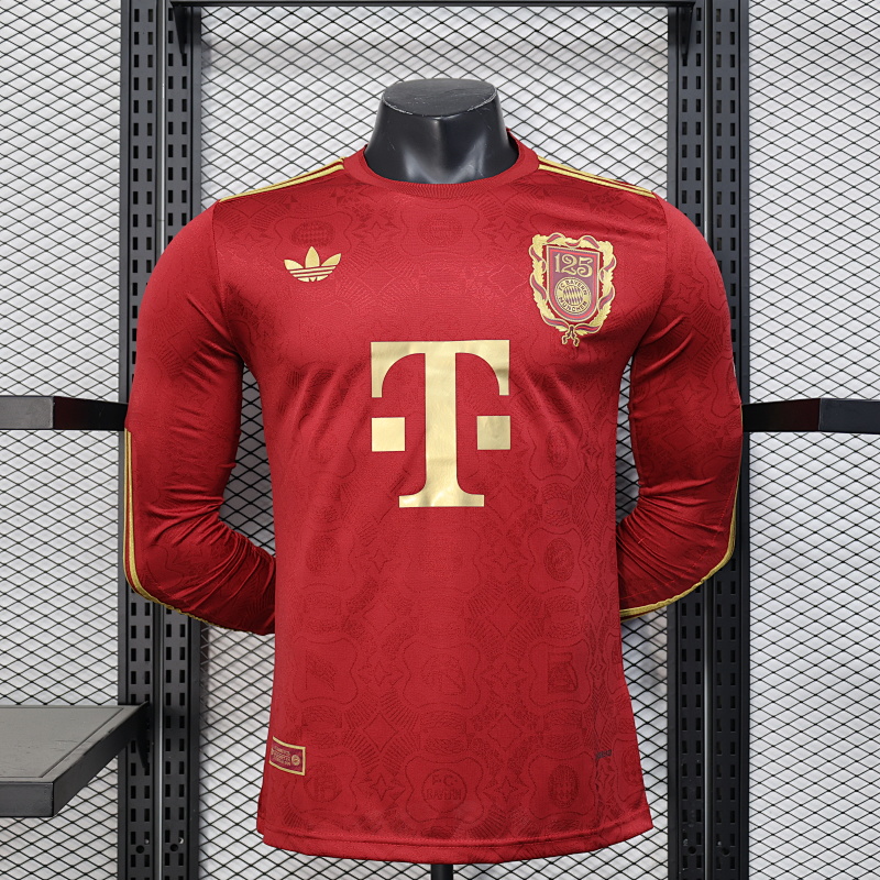 25/26 Player FC Bayern Munich 125th Anniversary Red S-XXL