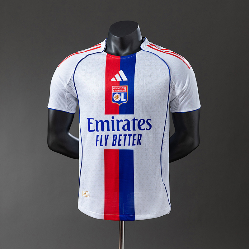 Olympique lyonnais 25/26 Player Version Home Jersey S-XXL