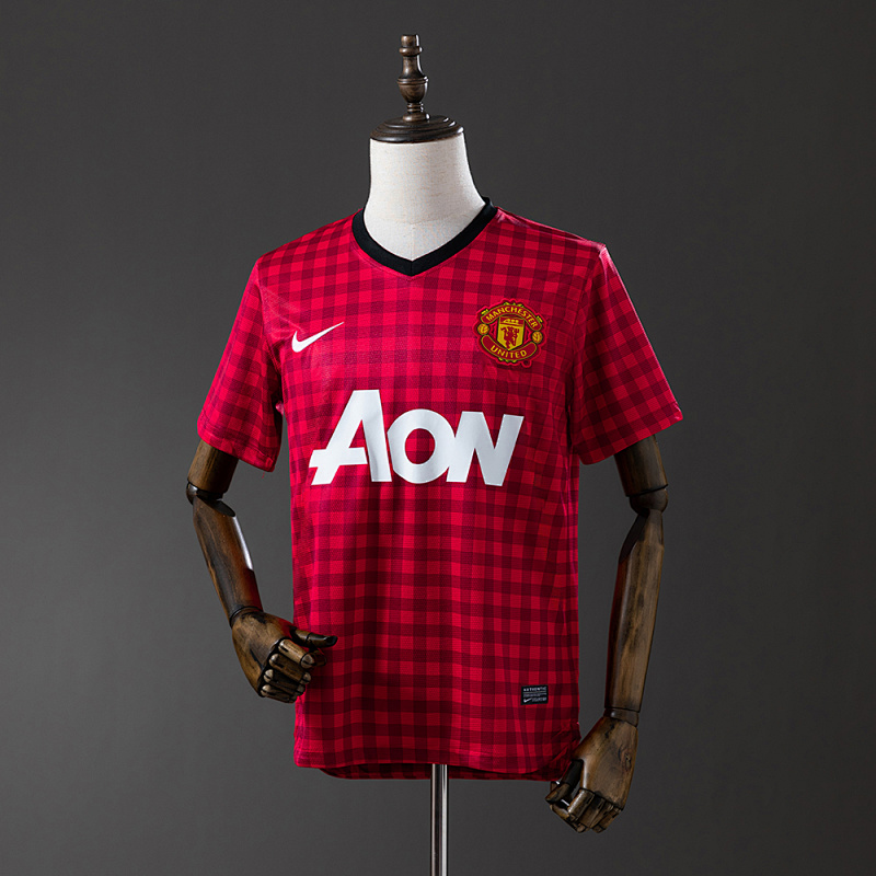 M-U 12/13 Home Retro Jersey S-XXL
