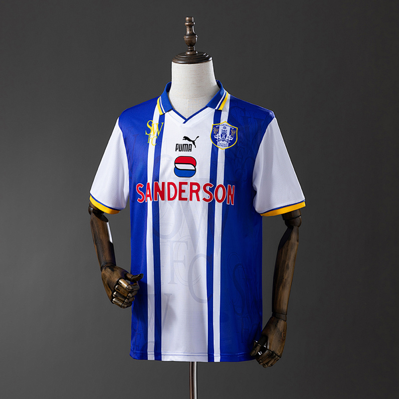 sheffield wednesday 19/97 Home Retro Jersey S-XXL