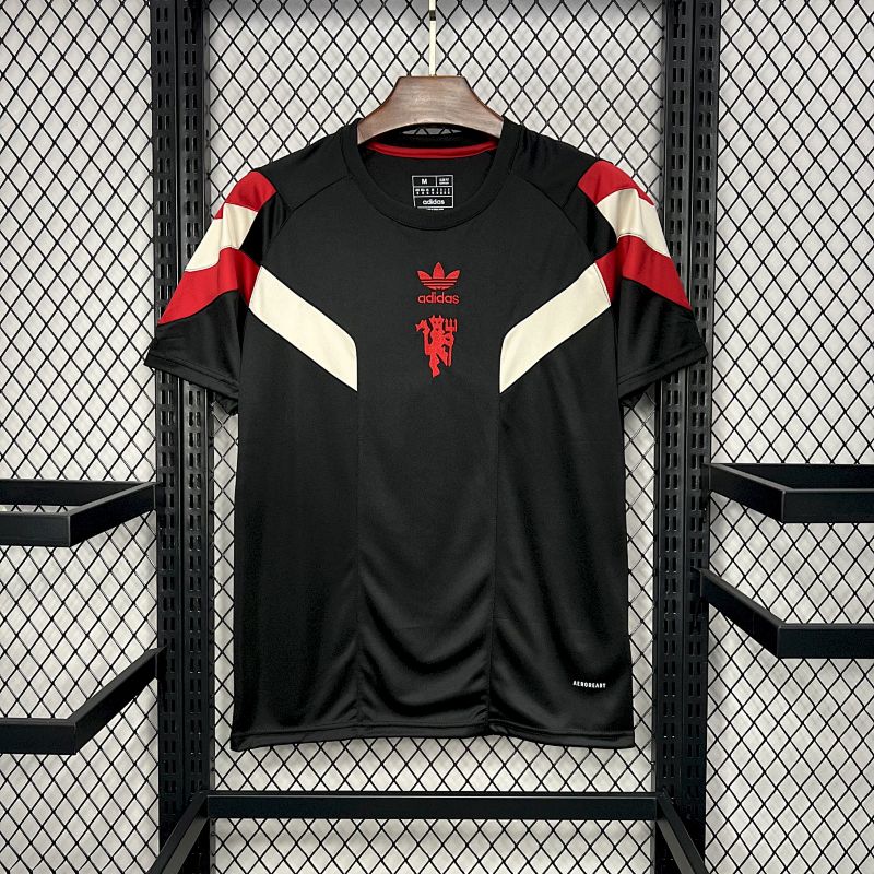 Manchester United 2024/25 Originals Tee Black Jersey S-2XL