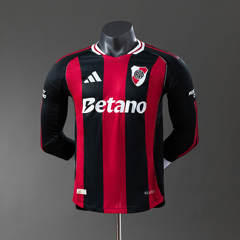 River Plate 25/26 Player Version Away Long Sleeve Jersey S-4XL