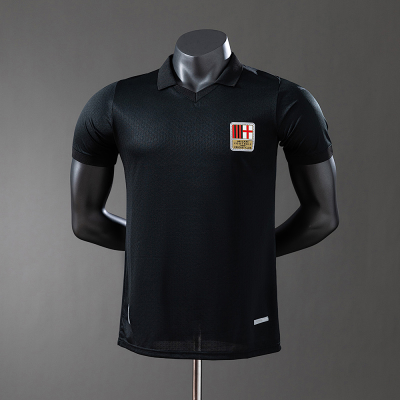 AC Milan 125th Anniversary Edition - Black Player Version Jersey S-3XL